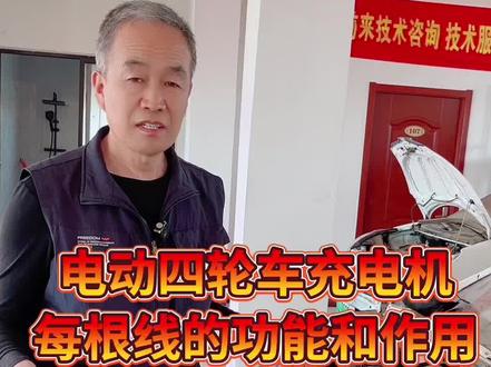 电动汽车充电机每根线的作用和功能!#电瓶修复技术 #电动车修理 #小本创业好项目 @抖音小助手 @抖音创作灵感 @抖音创作者大会