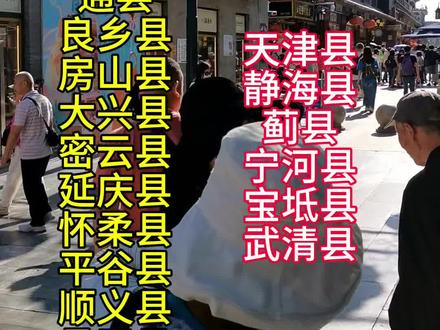 河北划给天津.北京的县