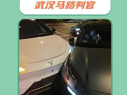 勺萝卜秒变马路判官!#武汉 #超雄 #交通