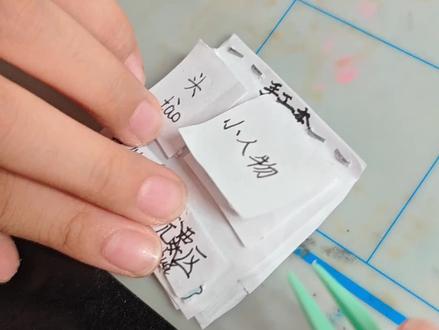 今天果子自制了一个迷你手工本(安静书)