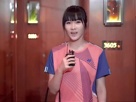 @Mia🎏🎙️「杨澜访谈录」🏸中国队队员林芳灵#羽毛球 #国家羽毛球队 #夺冠2021 (上)