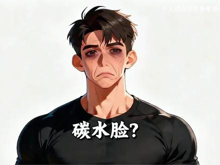 什么是碳水脸?#涨知识 #自律 #健身知识