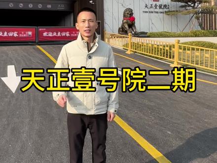 天正壹号院二期! #毛坯房装修 #新房交付