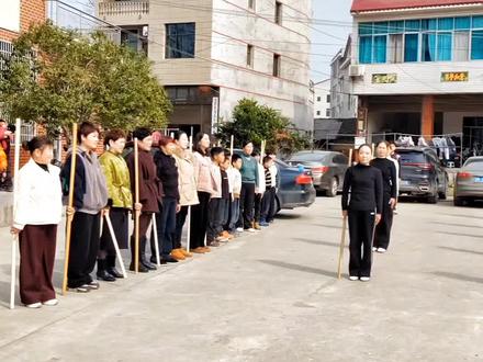 #新化村武#热气腾腾新化年#王爷山的打、巾帼不让须眉,沙江村威武#真实还原#梅山武术传承现状