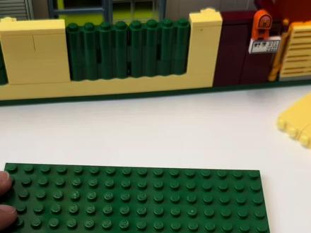 蜡笔小新家的一楼终于完工啦🧨#蜡笔小新 #积木搭建