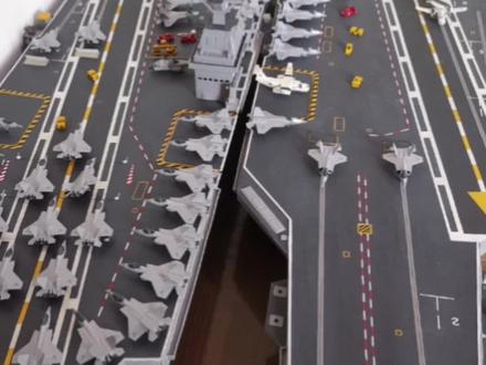 手工航母也能“下饺子”!