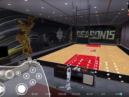 手柄教学,行进间库里背运、大背运手柄教学#nba2konline2 #2kol2 #nba2kol2