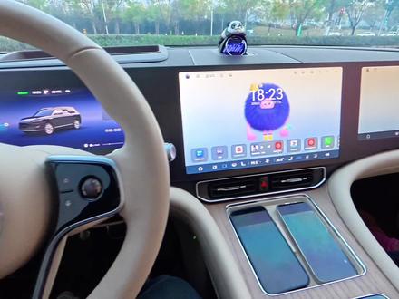 ADS4.1全新动态壁纸太有意思了,时间也可以调整大小排列 #问界新m7 #问界m9 #问界m8 #鸿蒙智行 #用车知识