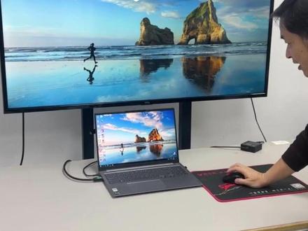 教你用电视和笔记本实现多屏看盘 #看盘 #股民 #电视 #多屏电脑