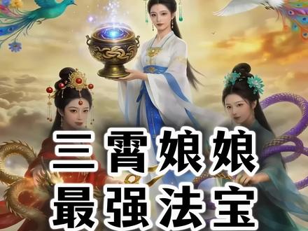 三宵娘娘最强法宝 封神法宝排名前三,竟全出自三霄娘娘之手
#抖音玩法合伙人 #神话#传统文化#道家文化 #ai