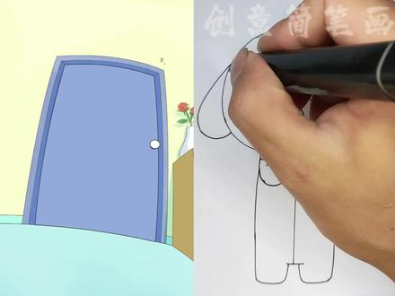 看动画学画诸葛双双#动画#动漫#画画#简笔画