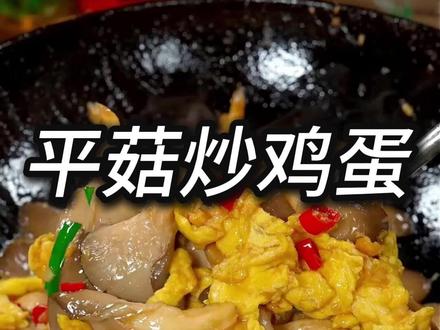 平菇炒鸡蛋 今天又是一道简单好吃的家常菜,平菇炒鸡蛋,做法简单,好吃又下饭!#家常菜教程 #美食趣胃计划 #平菇炒鸡蛋 #美食推荐 #抖音厨房