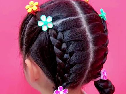 三款不同风格的儿童编发,学会女儿天天睡觉不肯拆@DOU+上热门 #儿童编发 #编发教程 #儿童编发教程