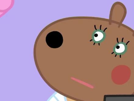 乔治的助听器 #小猪佩奇 #乔治 #英语