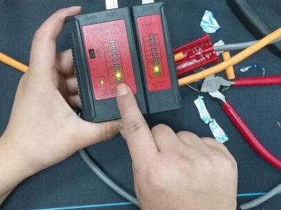 屏蔽水晶头模块制作 接地原理解说(下)一个视频解决接线疑问 #wifi #屏蔽网线接地 @DOU+小助手