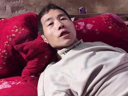 毛洋洋代表团队去看望水泥哥#大爱无疆 #毛洋洋