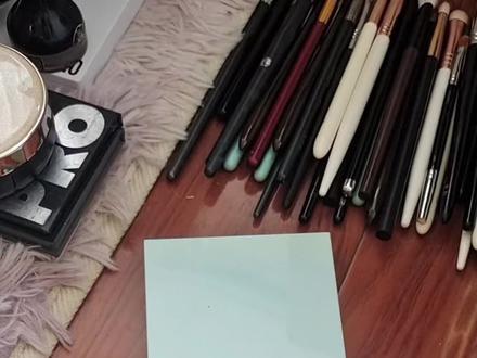 对比一下彩棠三版面部盘#彩棠修容盘