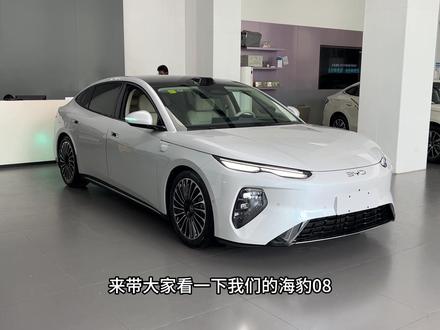 海豹08确实很惊艳 #比亚迪 #海豹08 #沉浸式体验车 #比亚迪海洋网