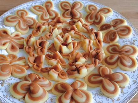 甘肃特色美食“油果果”的三种制作方法,又酥又脆,放半月不回软