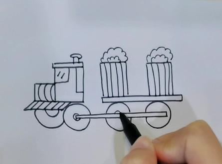 #火车简笔画 #儿童简笔画 7个长方形4个圆形就可以画可爱的小火车啦 学不会你再来找我#简笔画 #亲子 #简笔画教程 #复兴号动车简笔画 #动车简笔画 #幼儿园小火车简笔画 #托马斯小火车怎么画