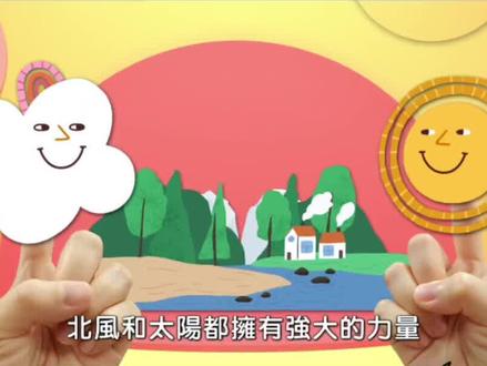 有听过伊索寓言 里面北风与太阳的故事吗?傲慢的北风跟温暖的太阳要比赛,给谁能让路人脱去身上的外套,你知道比赛的结果吗?#早教 #儿童动画 #儿童 #动画 #儿童故事