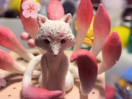 九尾狐制作教程来了,视频有点长,慢慢观看! #超轻粘土手工 #超轻粘土教程 #心动的瞬间 #超轻粘士