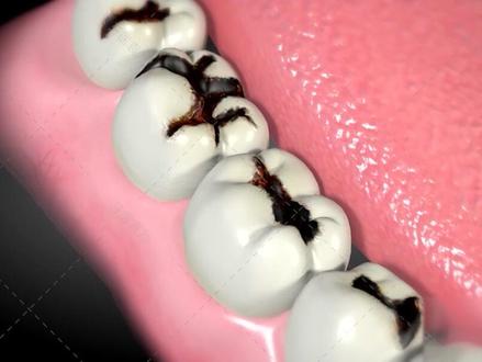 一颗好端端的牙是怎么一步步变成蛀牙的,一起看看#口腔科普 #dou来护牙