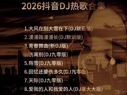 2026抖音热歌DJ合集分享