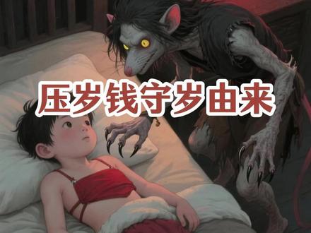 大年三十为啥要守岁?过年的压岁钱又是如何来的呢?原来不只是为 #ai创作浪潮计划 #头条AI创作计划 #春节习俗 #压岁钱的由来 #马年春节