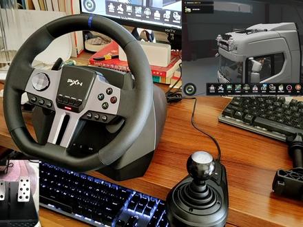 莱仕达新品-V9-Gen 2游戏方向盘体验(下):游戏中的实际感受 #游戏外设 #模拟器 #测评 #莱仕达