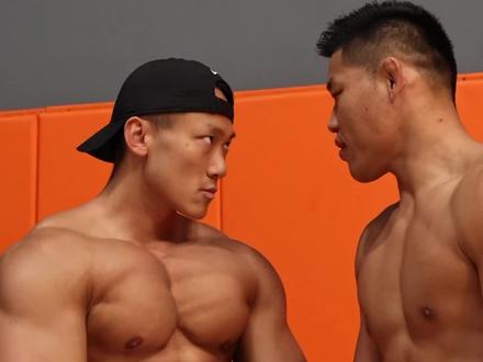 职业健美运动员VS UFC选手,不同的运动项目有不一样的魅力!互相学习交流真的很有意思!#抖音健身房 #元气恢复计划 #boombase #格斗#健美