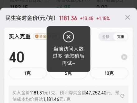 太坑了,根本买不进去,手机都捣烂了#眼睁睁看着1135涨到1180