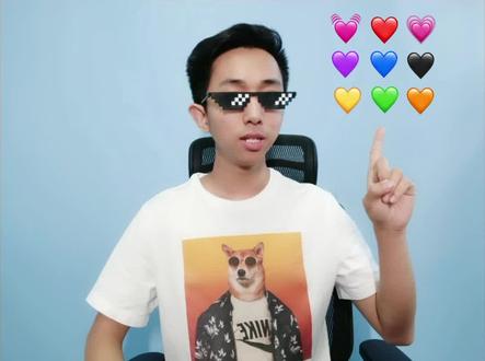 不同的爱心颜色拥有不同的意义 #爱心魔力转圈圈💖 #表情包