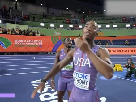 21岁超新星60项目狂飙6秒41登顶世界第一宝座 #60米 #100米 #博尔特