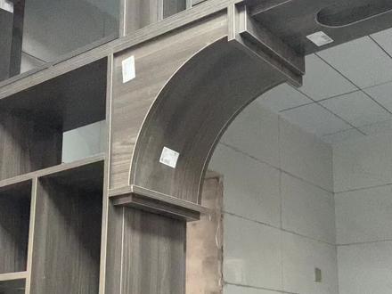 #装修现场 隔断圆弧制作。