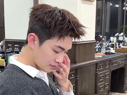 前刺发型打理教程 #教程分享 #男生发型重要性