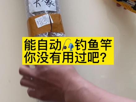 自动杨竿刺鱼的鱼竿 太方便了,以后钓鲤草青大物就用它了!#自动钓鱼海竿 #矶竿 #钓鱼 #钓巨物