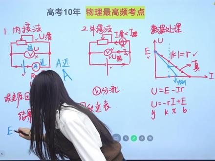 高考物理倒计时,电学实验大梳理 从原理入手,带你无脑学会,考场闭眼拿分#高考物理 #2026高考 #抖音高考百日百课 #电学实验 #抖音精选高考应援联盟
