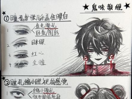 超简单鬼感眼睛教程+实操!鬼分两种! 敲细!敲简单!敲干货!
看完立马画出鬼味!
#头七怪谈 #蓝果按动彩铅 #蓝果软握自动铅笔 #画画教程