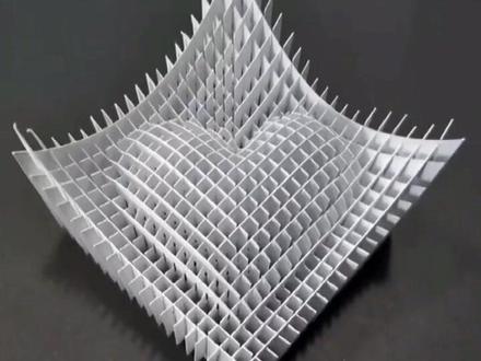 5.1快让你的手工人给你折这个立体爱心,简直不要太好看 #立体爱心 #纸雕 #a4纸 #打印 #教程 #手工diy