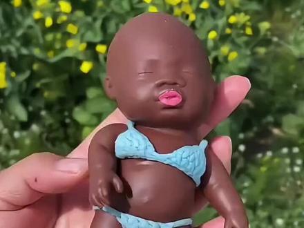 所以他叫娜塔莎,还是娜莎塔#解压玩具#黑人娃娃 #娜塔莎