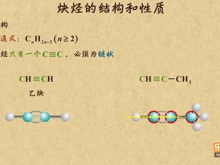 炔烃的结构和性质