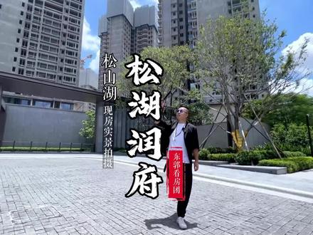 松山湖松湖润府,每次都有人问是大岭山不!!这是松山湖!松山湖!#松湖润府 #松山湖新房