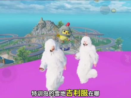 这下你们知道雪地吉利服在哪儿了吗?#和平精英