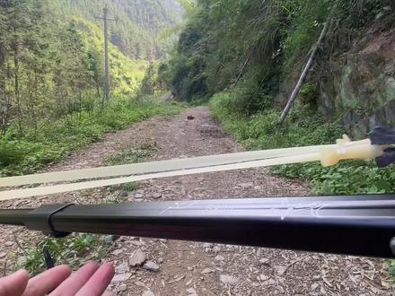 飞鲨伸缩杆 飞鲨弹弓教程 长杆弹弓 滑弹弓