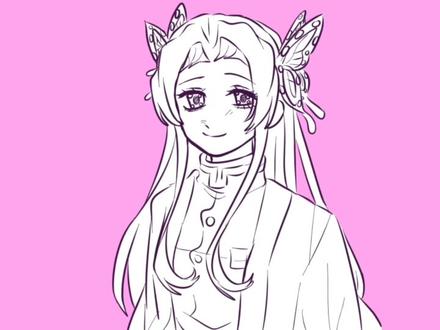 #蝴蝶三姐妹#鬼灭之刃全员cb
嗯对大概就是草,童磨衣服我还画错了 #鬼灭之刃全员cb