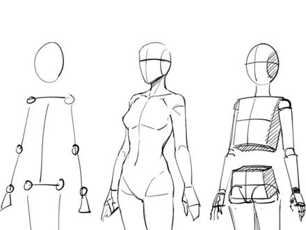 搞不懂人体比例?一次性教会你!咱就是说有没有想学画画的敲111我教不用mi#绘画 #画画 #绘画教程 #零基础学画画