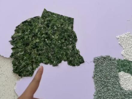 画质压缩的是真厉害#手工diy #中国地图