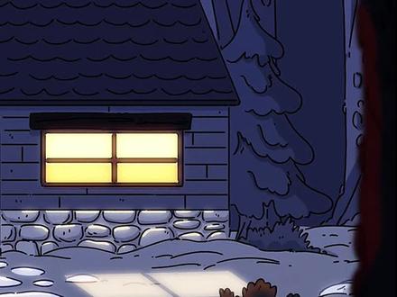 希尔达被困在了神秘的屋子#动漫 #动漫解说 #治愈 #希尔达第一季