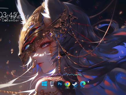 桌面颜值飙升!Wallpaper免费使用教程 #wallpaper动态壁纸 #桌面美化 #电脑美化